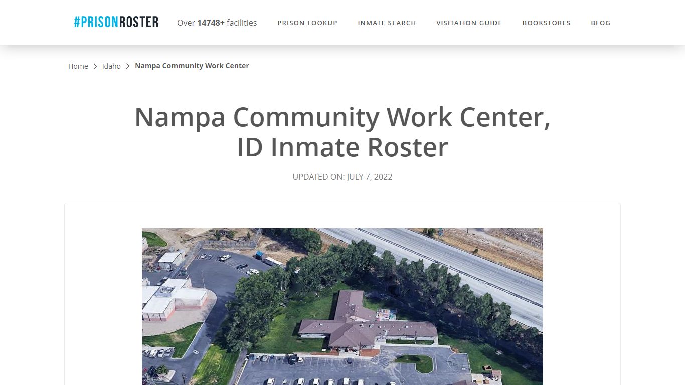 Nampa Community Work Center, ID Inmate Roster